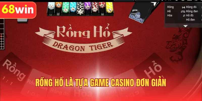Rồng hổ là tựa game casino đơn giản, thưởng lớn rất đáng thử